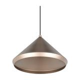 Laguna LED Cone 18cm Pendant – Coffee