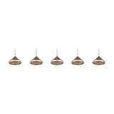 Laguna 5 Light LED Cone Chandelier – Coffee