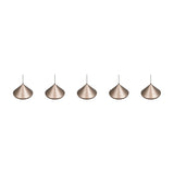 Laguna 5 Light LED Cone Chandelier – Coffee