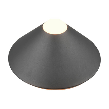 Laguna LED Cone 30cm Pendant – Matt Black