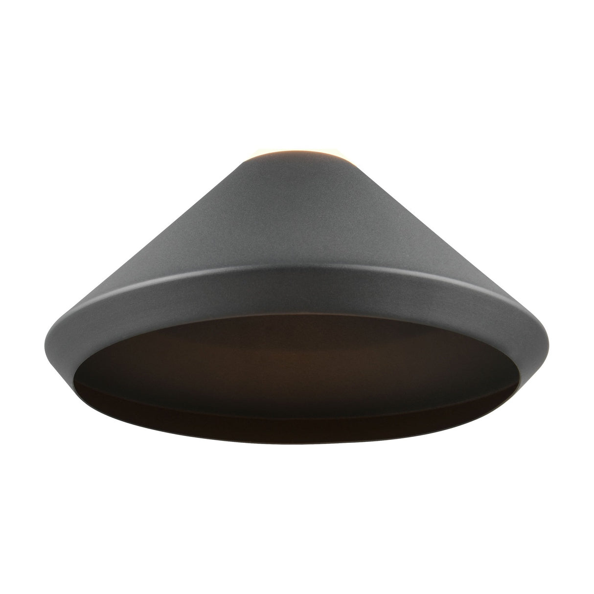 Laguna LED Cone 30cm Pendant – Matt Black