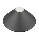 Laguna LED Cone 30cm Pendant – Matt Black