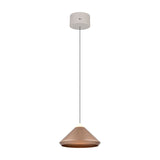Laguna LED Cone 30cm Pendant – Coffee