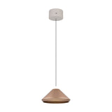 Laguna LED Cone 30cm Pendant – Coffee
