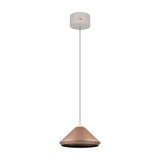 Laguna LED Cone 30cm Pendant – Coffee