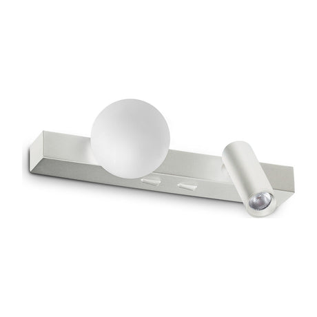 Binomio Wall Light - White & Opal Acrylic