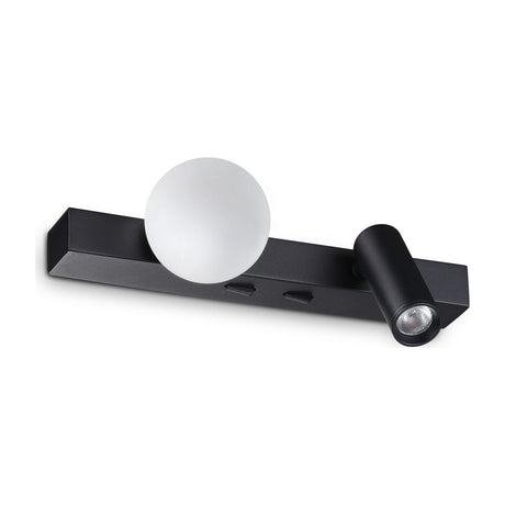 Binomio Wall Light - Black & Opal Acrylic