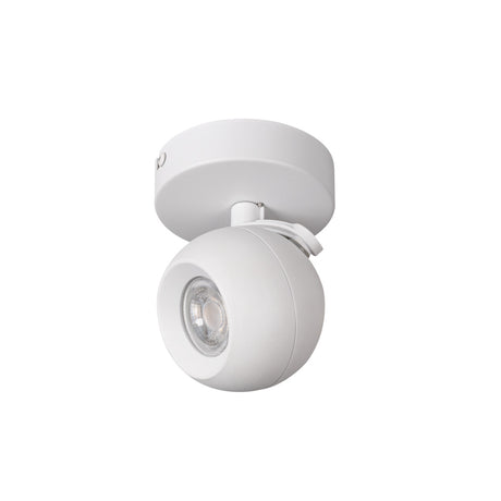 Galoba Ø100 GU10 Round Surface Spotlight - White