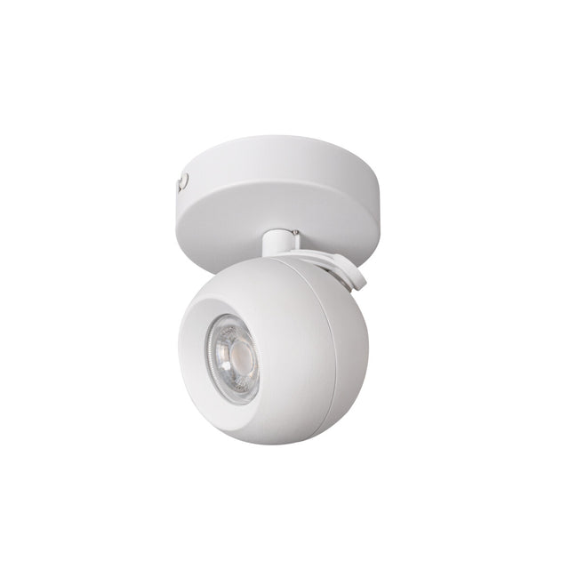 Galoba Ø100 GU10 Round Surface Spotlight - White