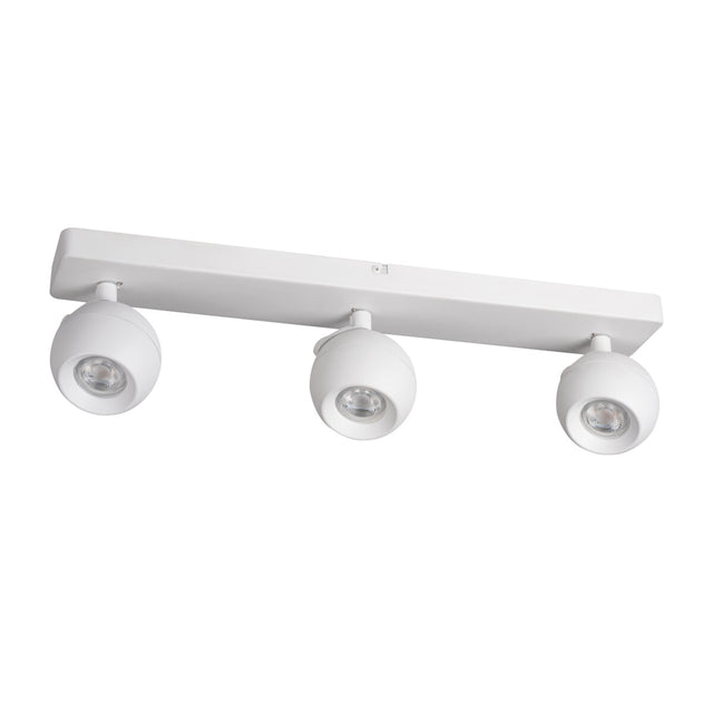 Galoba 530x90 3x35W GU10 Triple Spotlight Bar - White