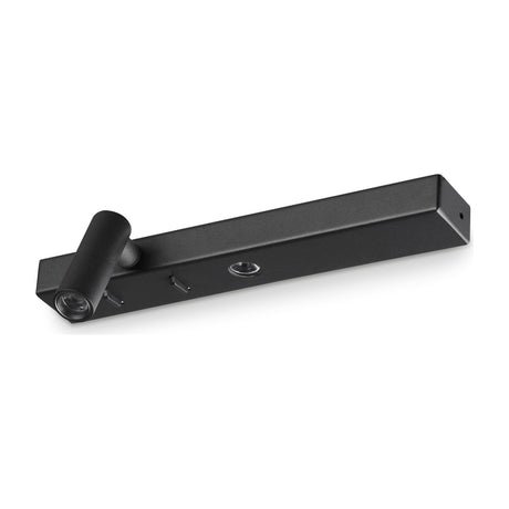 Bonne Nuit Wall Light - Black (Left Reader)