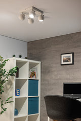 Galoba 240x240 4x GU10 Round Ceiling Light - White