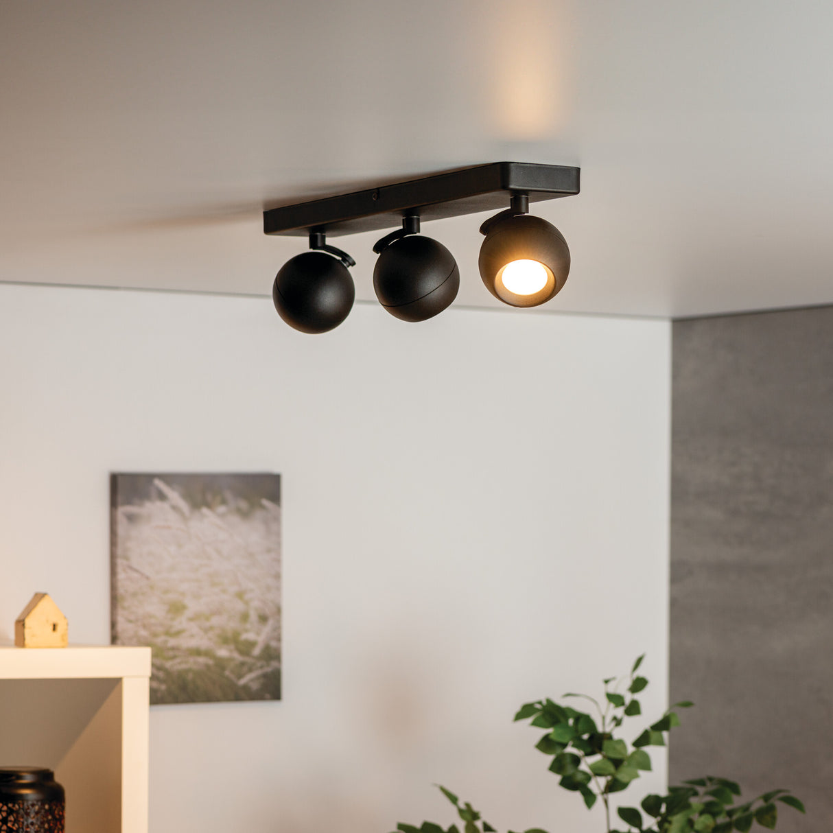 Galoba 240x240 4x GU10 Round Ceiling Light - White