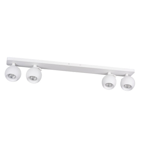 Galoba 780x80 4 x GU10 Bar Ceiling Light - White