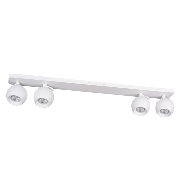Galoba 780x80 4 x GU10 Bar Ceiling Light - White