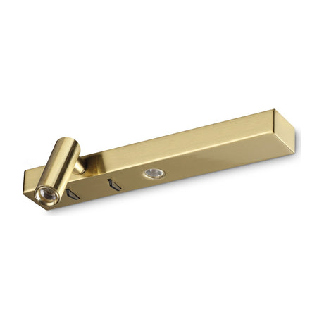 Bonne Nuit Wall Light - Brass (Left Reader)