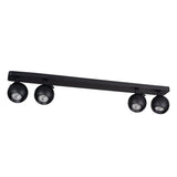 Galoba 780x80 4 x GU10 Ceiling Light - Black