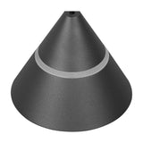 Romeo LED Glass Pendant – Matt Black