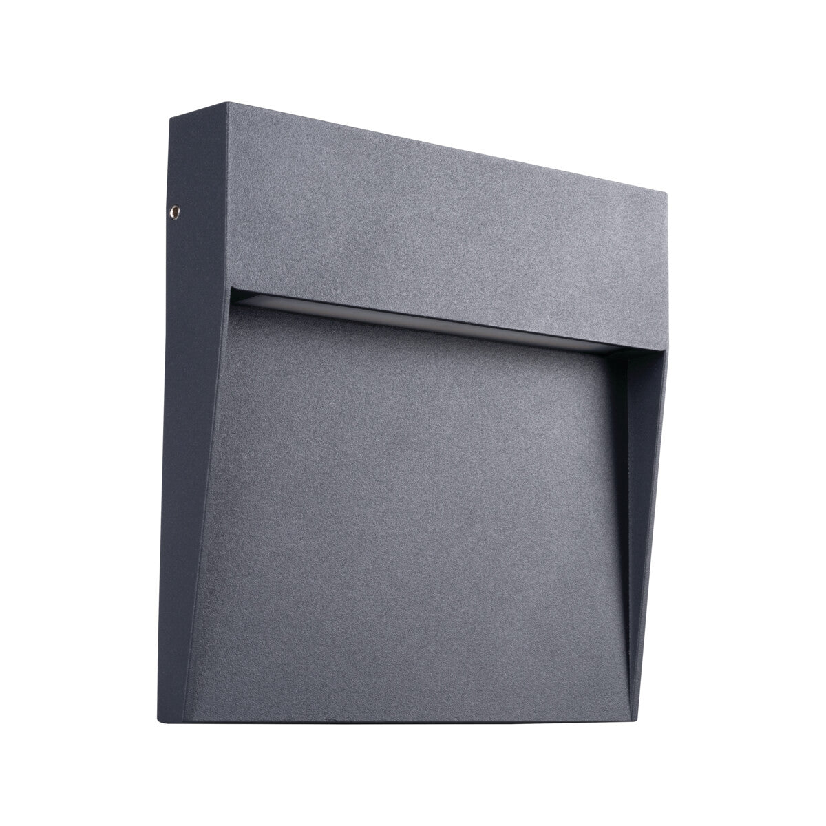 Duli 5W Square LED Bulkhead Wall Light IP54 - Anthracite