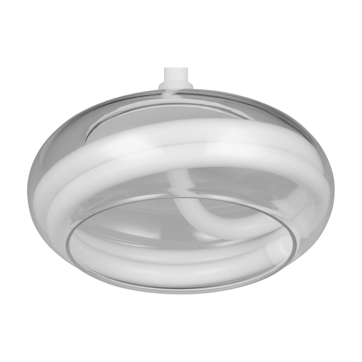 Tarsia LED Globe 21cm Pendant – Matt White
