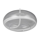 Tarsia LED Globe 40cm Pendant – Matt White