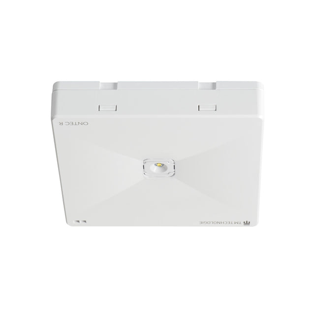 ONTEC R 7.2W Maintained Emergency Light - Auto-Test Surface - White