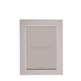 Plain Oblong Freestanding Silverplated Photo Frame - Silver