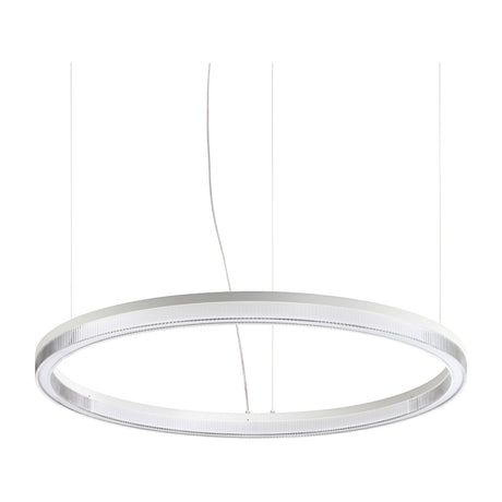 Crown Pendant Light 800mm - White