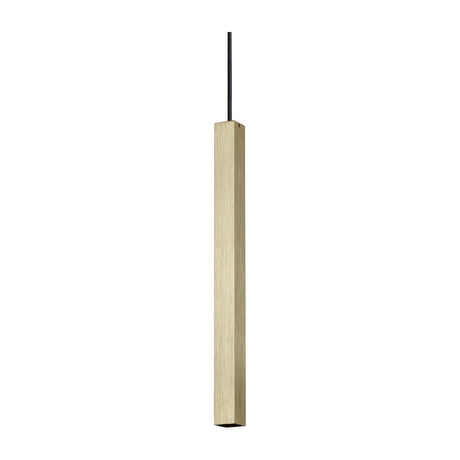 Look Square LED Pendant Light 30mm - Brass