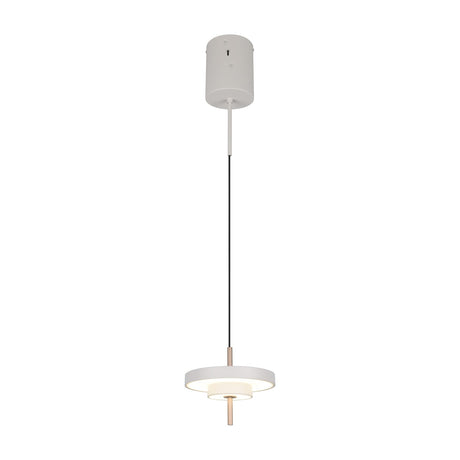 Keaton 20cm LED Glass Chandelier – Warm Grey