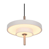 Keaton 20cm LED Glass Chandelier – Warm Grey