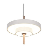 Keaton 20cm LED Glass Chandelier – Warm Grey