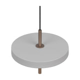 Keaton 20cm LED Glass Chandelier – Warm Grey