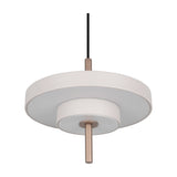 Keaton 20cm LED Glass Chandelier – Warm Grey