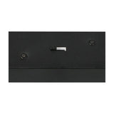 Keaton 5 Light LED Linear Chandelier – Black & Gold
