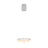 Keaton 40cm LED Glass Chandelier – Warm Grey