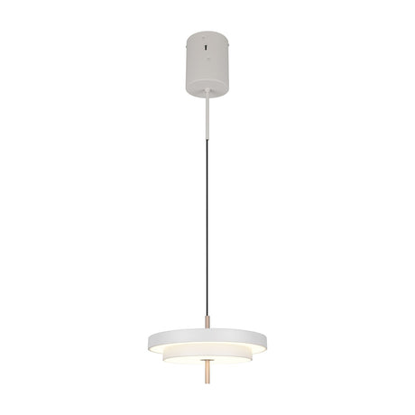 Keaton 40cm LED Glass Chandelier – Warm Grey