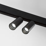 Ego Double Track Spotlight 16W DALI - Black in situ