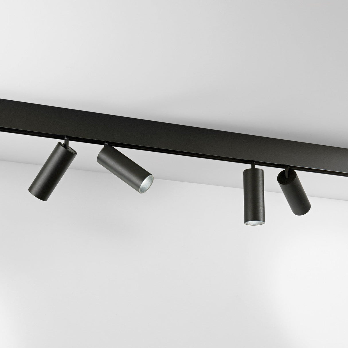 Ego Double Track Spotlight 16W - Black in situ