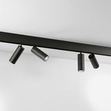 Ego Double Track Spotlight 16W - Black in situ