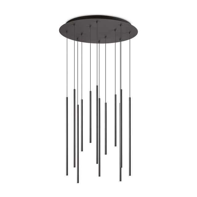 Look Cluster Pendant Light - Black (12 Light)