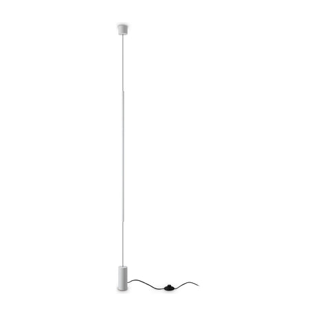 Essence Round Floor to Ceiling Lamp - White