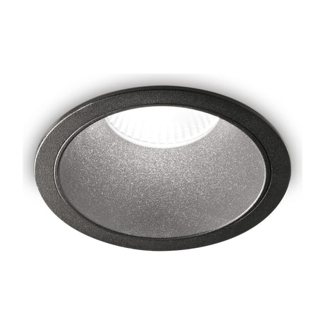 Game Round Downlight 11W - Black & Gold