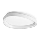 Gemini Flush Ceiling Light 425mm - White