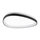 Gemini Flush Ceiling Light 610mm - Black