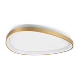 Gemini Flush Ceiling Light 610mm - Brushed Brass