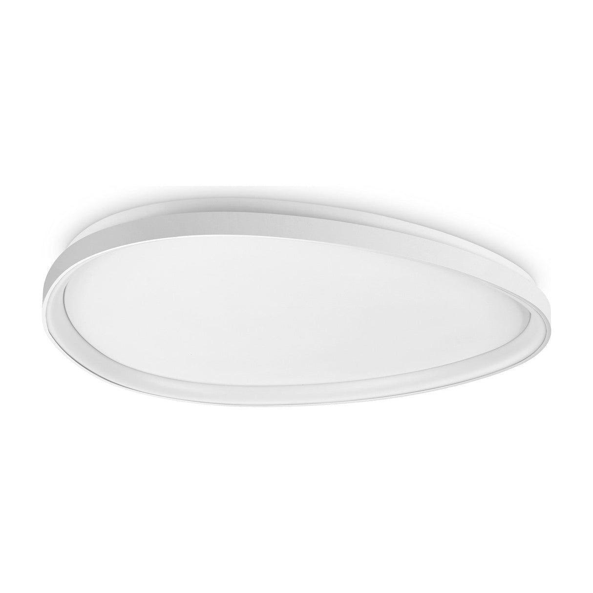 Gemini Flush Ceiling Light 810mm - White