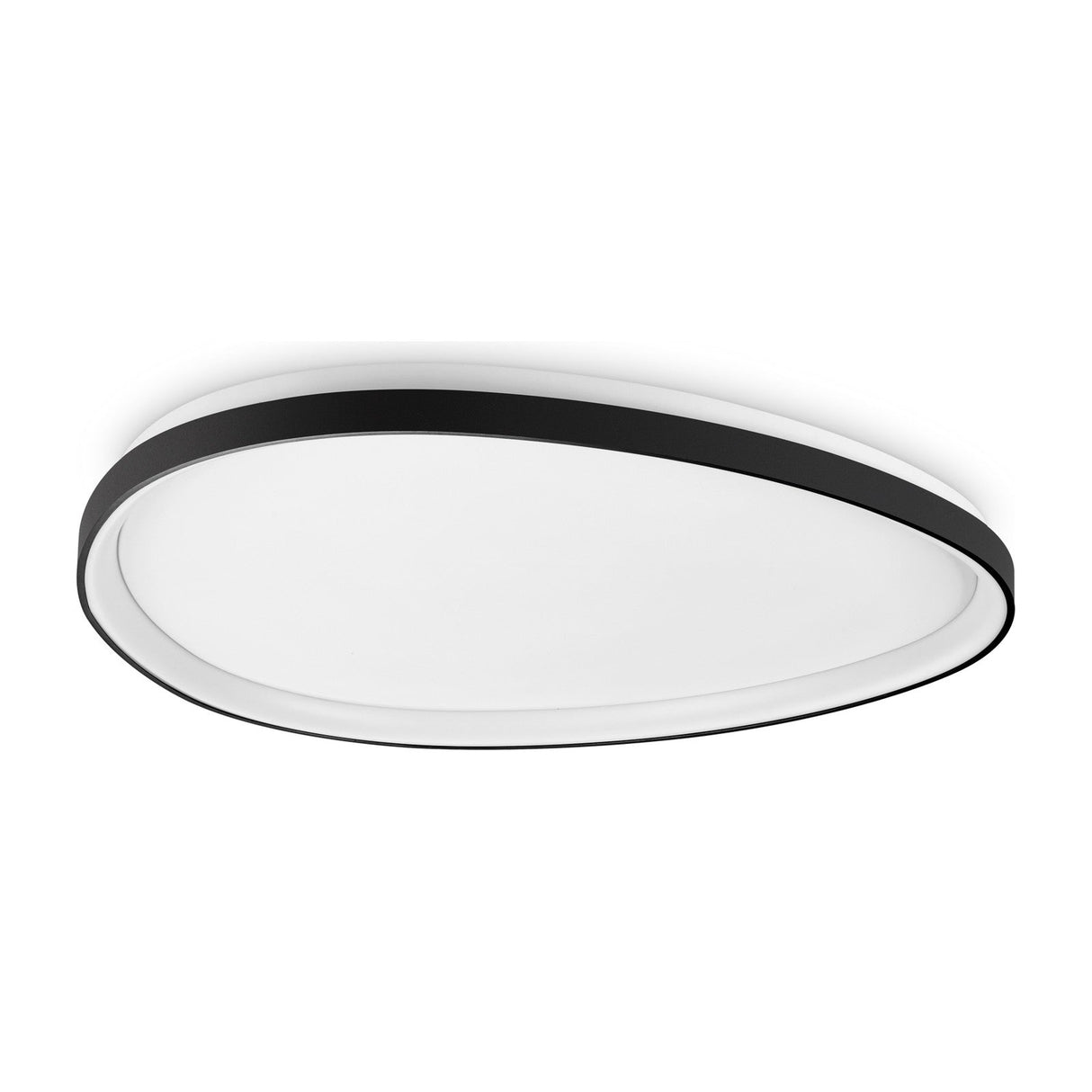 Gemini Flush Ceiling Light 810mm - Black