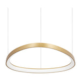 Gemini Pendant Light 610mm 2700K - Brushed Brass