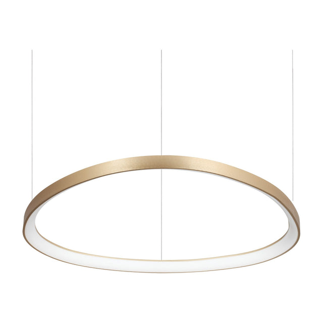 Gemini Pendant Light 810mm 2700K - Brushed Brass